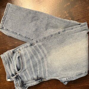 LOFT Straight Leg DistressedJean Size 10